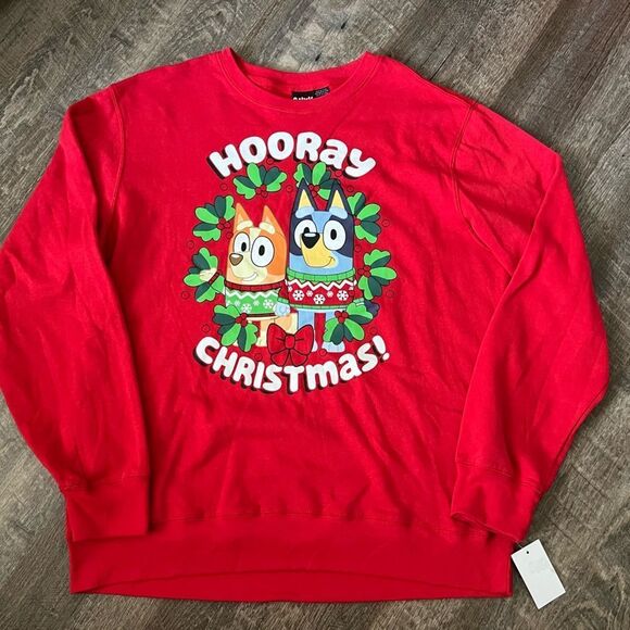 Bluey Christmas Sweatshirt- Size XL - Picture 1 of 6